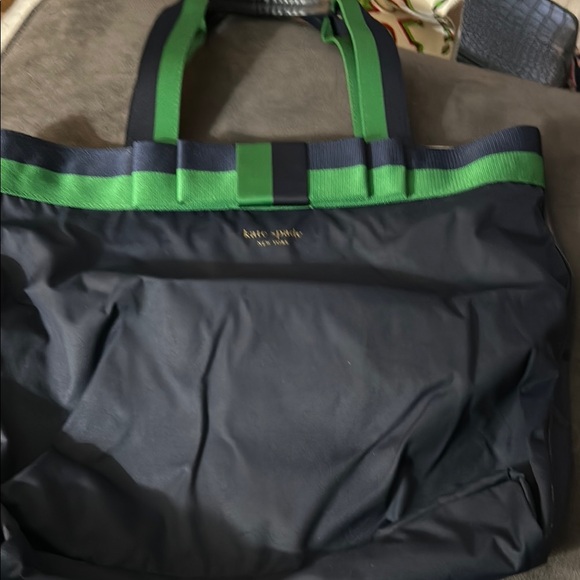 Kate Spade Black and Green Nylon Bag - Picture 11 of 11